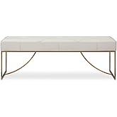 Uttermost 23843 Swale - Bench-19 Inches Tall and 53 Inches Wide