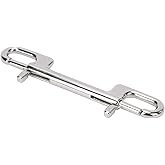 EVTSCAN Stainless Steel Double Ended Bolt Snap Hook, Diving Double Ended Snap Clips Double Eye Bolt Snap Hooks Buckle Chain Diving Clips