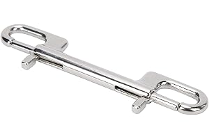 EVTSCAN Stainless Steel Double Ended Bolt Snap Hook, Diving Double Ended Snap Clips Double Eye Bolt Snap Hooks Buckle Chain Diving Clips
