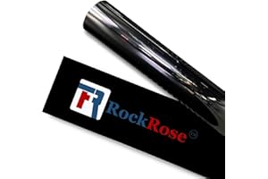 RockRose 20% Nano Ceramic Car Window Tint 50 CM X 3M 2PLY Privacy Film Heat Block, 99% UVR, and 85% IRR Block for Auto or Hom