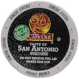 H.E.B Cafe Ole Taste of Texas San Antonio Single Serve Coffee Cups DECAF 12 cts. (Pack of 2)
