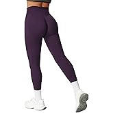 IUHGNEHS Scrunch Butt Lifting Leggings for Women Impact Gym Seamless Workout Leggings Tummy Control Yoga Pants