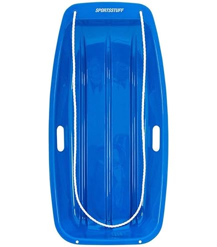 Lindo Trineo De Ciervos Recién Salido De Una Colina Alta | Vector Premium