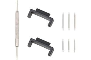 eMagTech 1 Pair Watch Strap Connector Buckle Set 16mm to 22mm Compatible with Casio G-SHOCK GA-110 G-8900 DW-5600 G-5600