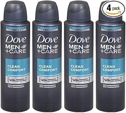 Amazon Com Dove Men Care Clean Comfort Spray Deodorant