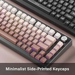 Hkfos Gradient Side Print Keycaps Blush, Double