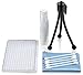 Professional Accessory Kit for All Canon, Nikon, Sony, Panasonic, Olympus Cameras, Kit Includes 10 Compact Accessories (50'' inch Tripod)