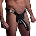 Master Series Infiltrator Hollow Strap-on, Ii, 9 Inch Dildo, Black (AF232)