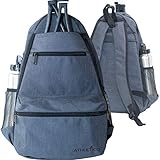 Athletico Compact City Tennis Backpack (Gray)