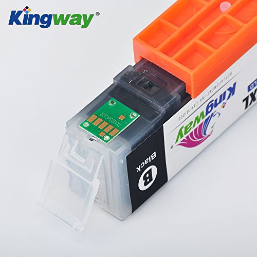 Kingway PGI-270XL CLI-271XL Replacements for PGI 270 CLI 271 Ink Cartridges Work with Pixma MG7720 TS8020 TS9020 Printer 12 Pack(2 PGBK 2 Black 2 Cyan 2 Magenta 2 Yellow 2 Gray)
