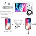 VIKASI USB Flash Drive for iPhone, USB 3.0 Memory Stick 32GB with iPhone Lightning Adapter, USB Type C Thumb Drive for iPhone X/iPad/iPod/Mac/Android/PC/iOS 3 in 1 (Silver)