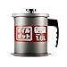 MyLifeUNIT Bacon Grease Container with Strainer, Grease Can for Kitchen with Oil Strainer, 1.7 Quart