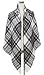 StellarChic Tartan Wrap Blanket Scarf (No 3 seaside coffee)
