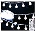 [Remote & Timer] 33Ft Globe String Lights 100LED Fairy Twinkle Lights with Remote 8 Modes Controller & UL Listed Adaptor Plug-for Patio/Party/Garden/Wedding Decor, Pure White