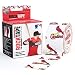 Rocktape Kinesiology RCT100-CRDN-OS MLB ST Louis Cardinals Uncut Roll Tape for Athletes, 2" x 16.4'