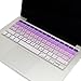 TOP CASE - Faded Ombre Series Keyboard Cover Skin Compatible with MacBook 13