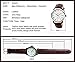 DYINGER Mens Analog Quartz Wrist Watch - Classic Casual Watch with Brown Leather Band Large Face Watches for Men