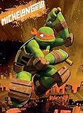 Edge Home Products Teenage Mutant Ninja Turtles Canvas Wall Art, 10 by 13.5-Inch, Michelangelo