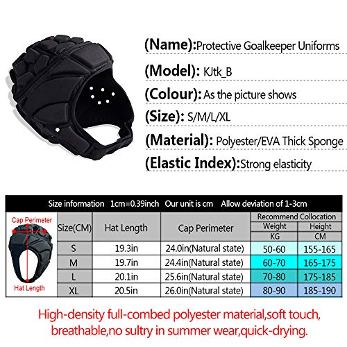 image for Shinestone Men's Sport Soccer Crashproof Goal Keeper Goalie Padded Jer