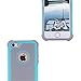 iPhone 5s case, iPhone SE Case, ShuYo(TM) Rugged Heavy Duty Impact Slim Hard Hybrid Case Heavy Duty Protection Shock-Absorption/Impact Resistant Bumper Case for iPhone 5 5S SE 5SE [Turquoise/Grey]