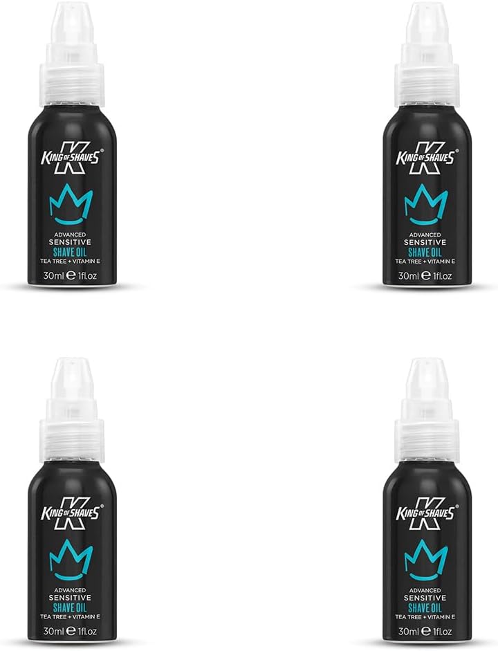 King of Shaves Advanced Sensitive Shaving Oil 30ml Pump