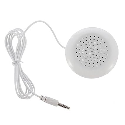 Stillcool White Mini 3 5mm Pillow Speaker For Mp3 Mp4 Player Ipod