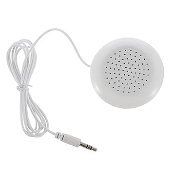 Stillcool White Mini 3 5mm Pillow Speaker For Mp3 Mp4 Player Ipod