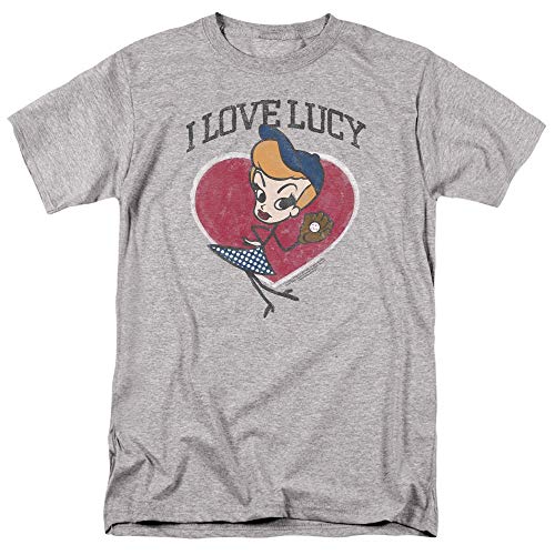 LLWFLPB I Love Lucy - Baseball T-Shirt Athletic Heather