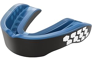 Shock Doctor Sports Mouth Guard, Convertable Helmet Strap Included, Football, Basketball, Lacrosse, Hockey & More