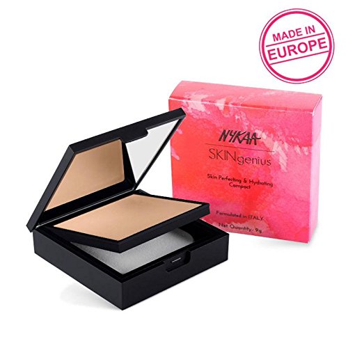 Nykaa SKINgenius Skin Perfecting & Hydrating Compact - Rose Beige 02