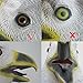 LUBBER Costume Bald Eagle Latex Animal Head Mask White