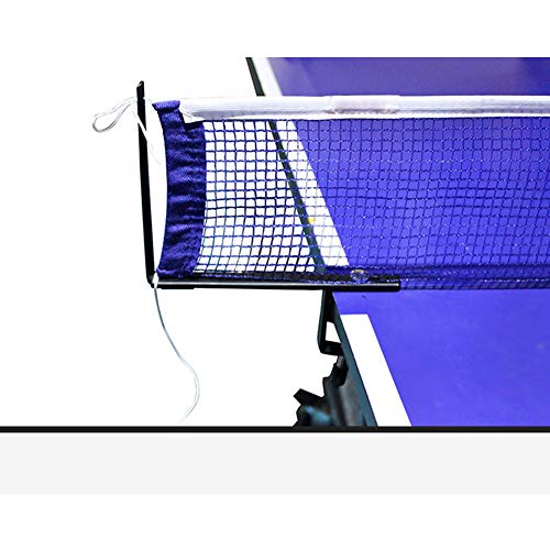 NiceButy Portable Table Tennis Net Durable Replacement Ping Pong Net and Posts Table Tennis Supplies Blue