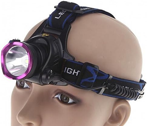 Yueling@ LED Head Light, 1000 Lumens XM-L T6 3 Modes , Adjustable Thick Head Strap , Outdoor Rechargeable Headlamp Headlight