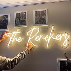 Custom Neon Signs for Wall Decor, Personalized LED