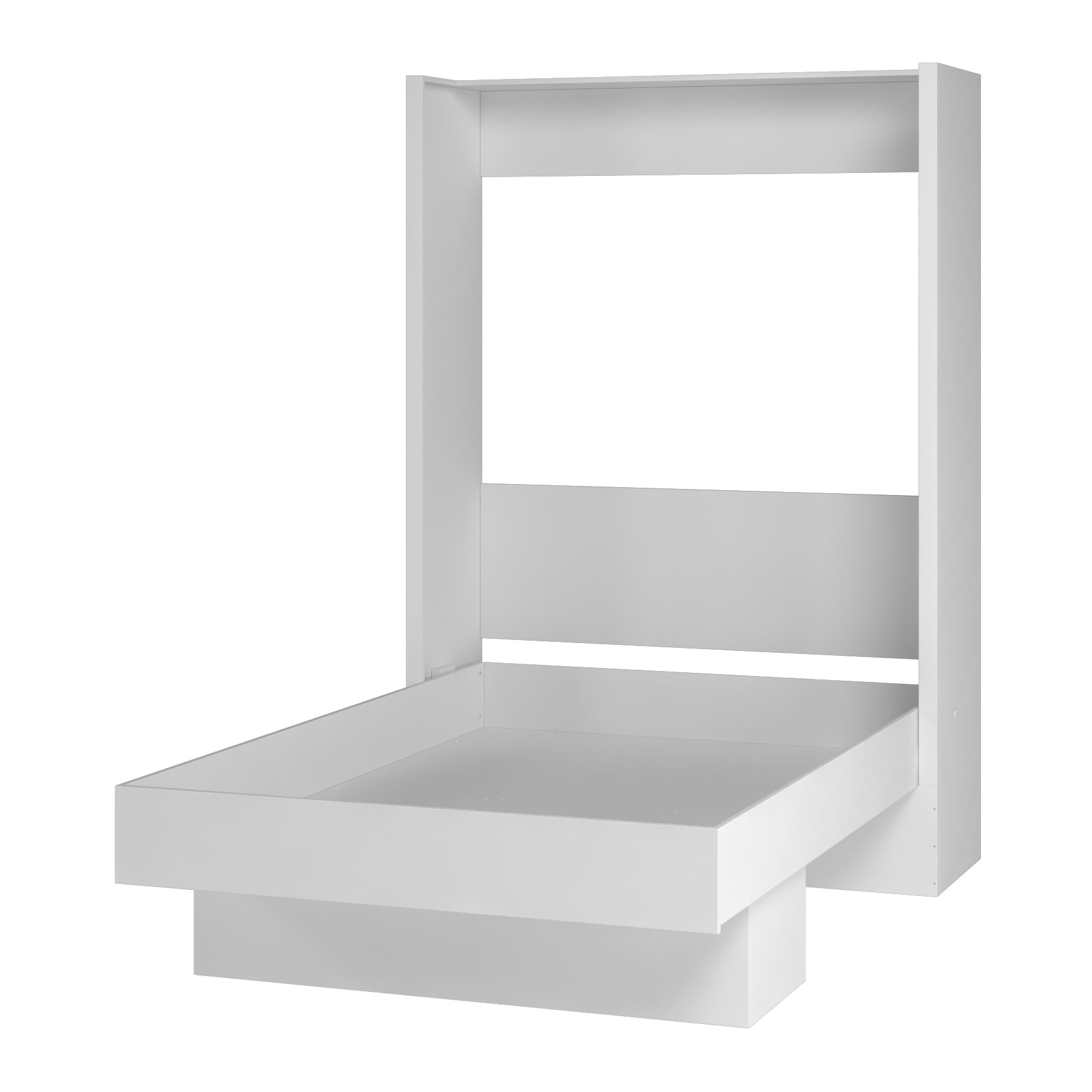 Photo 1 of ***************box 2 of 2 only ***************
Oakland Living Easy-Lift Queen Murphy Wall Bed in White with Shelf