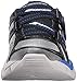 Skechers Kids Electronz Z Strap Sneaker , Black/Royal,13.5 M US Little Kid