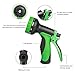 CXRCY Expandable Garden hoses, brand new double latex cores 3 times expanded car wash hoses, 3/4 inch solid brass joints, extra-strength fabrics - Flexible expansion metal hose with 10 Features