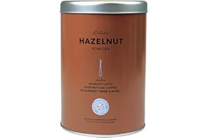 The Coffee Bean & Tea Leaf Hazelnut Powdered Creamer for Coffee, Lattes, Baking, and Drink Mixes, Hazelnut, 22oz. Tin