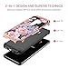 BENTOBEN Case for Galaxy S9 Plus, Slim Dual Layer Shockproof Protective Hard PC Case Soft Rubber Bumper Cover for Samsung S9 Plus, Rose Gold