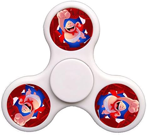 Fakalove Captain Underpants Hand Toys Triangle Fingertips finger spiner Peg-top Toys Toy Game Whipping Top Scopperil Finger Tip For Adults and children Spinner Fidget