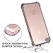 Matone for iPhone 7 Plus Case, for iPhone 8 Plus Case, Crystal Clear Shock Absorption Technology Bumper Soft TPU Cover Case for iPhone 7 Plus (2016)/iPhone 8 Plus (2017) - Light Grey