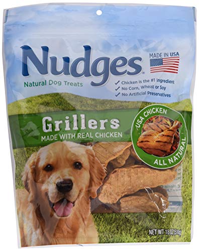 Nudges Chicken Grillers Dog Treats, 16 oz
