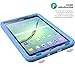 Galaxy Tab A 8.0 (2015) Case - Poetic TurtleSkin Series[Corner Protection][Tactile Side Grip][Sound-Amplification][Bottom Air Vents] Protective Silicone Case for Samsung Galaxy Tab A 8.0 (2015) Blue