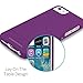 CaseCrown Lux Glider Case, Perfect Fit & Soft Interior, for iPhone 5 / 5S / SE (Lavender Horizon)