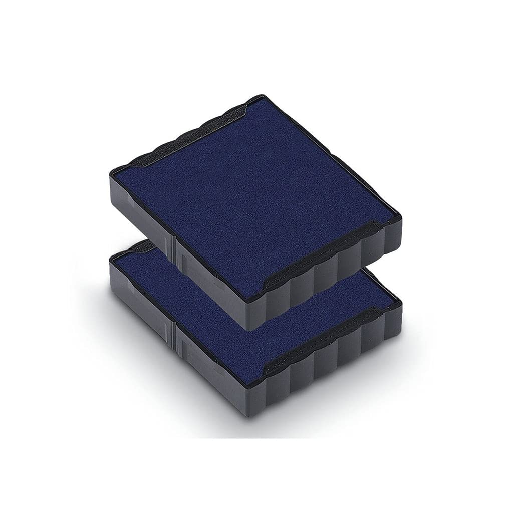 Trodat Replacement Ink Pads 6/4933 - Pack of 2 - Blue Ink - For The Printy 4933