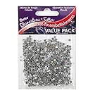 Darice 750-Piece Aurora Borealis Hot Fix Glass Stones, 4mm