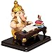 Krishna Culture Cute Baby Ganesh at Writing Desk Statue 5