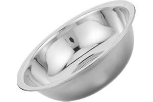 Healifty Stainless Steel Foot Soak Basin 15 Inch Thickened Metal Foot Bath Tub for Home Spa and Relaxation