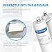 Waterdrop ADQ36006101 Replacement for LG® LT700P® Refrigerator Water Filter, Kenmore® 9690, 469690, ADQ36006102, LFXS30766S, RFC1200A, FML-3 and LT120F® Fresh Air Filter, 3 Combo