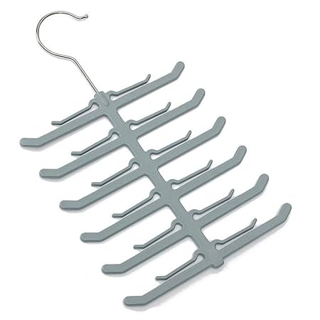 Vektenxi Premium Qualität Fishbone Krawatte Krawatte Gürtel Kleiderbügel Schal Schal Rutschfeste Halter Veranstalter